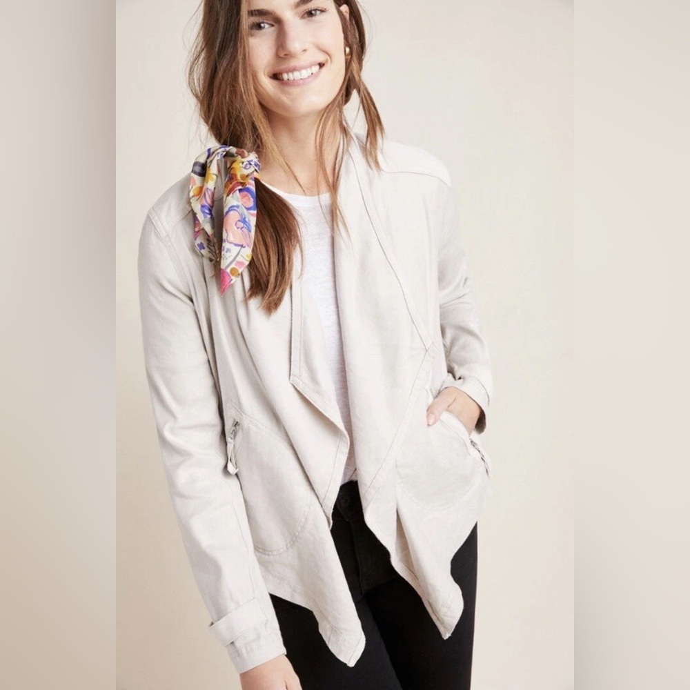 Anthropologie‎ Gulliver Draped Jacket, Women's Size XXSP